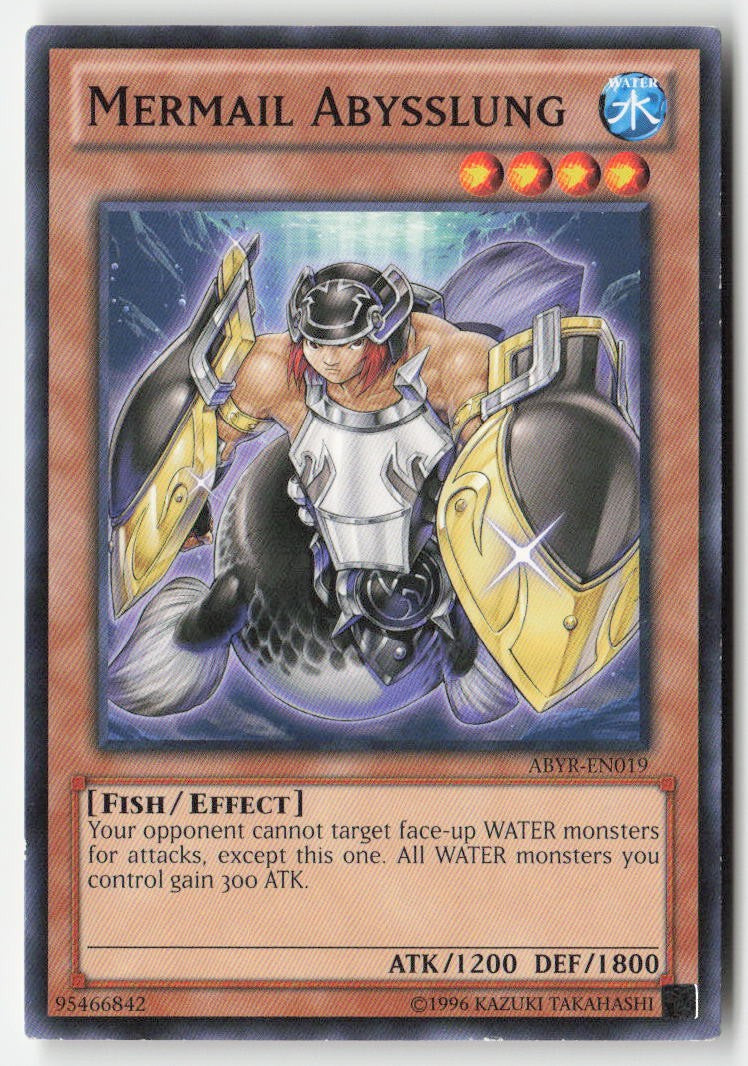 Mermail Abysslung ABYR-EN019 Unlimited Common Moderately Played
