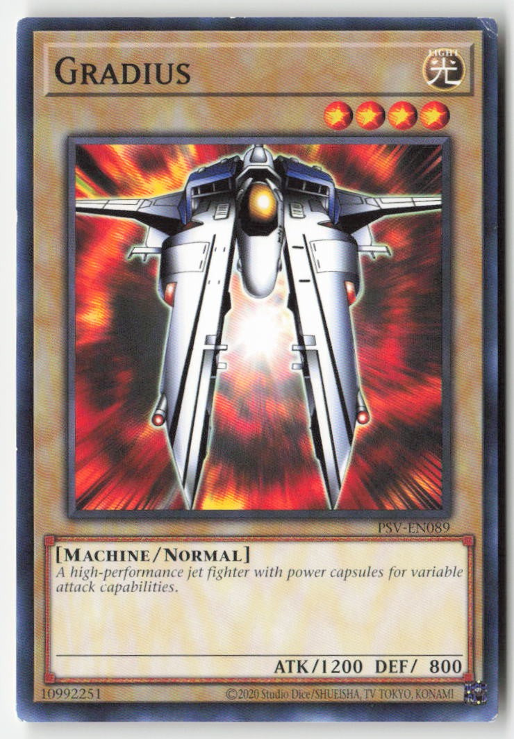 Gradius (25th Anniversary) PSV-EN089 Unlimited Common Moderately Played, Front