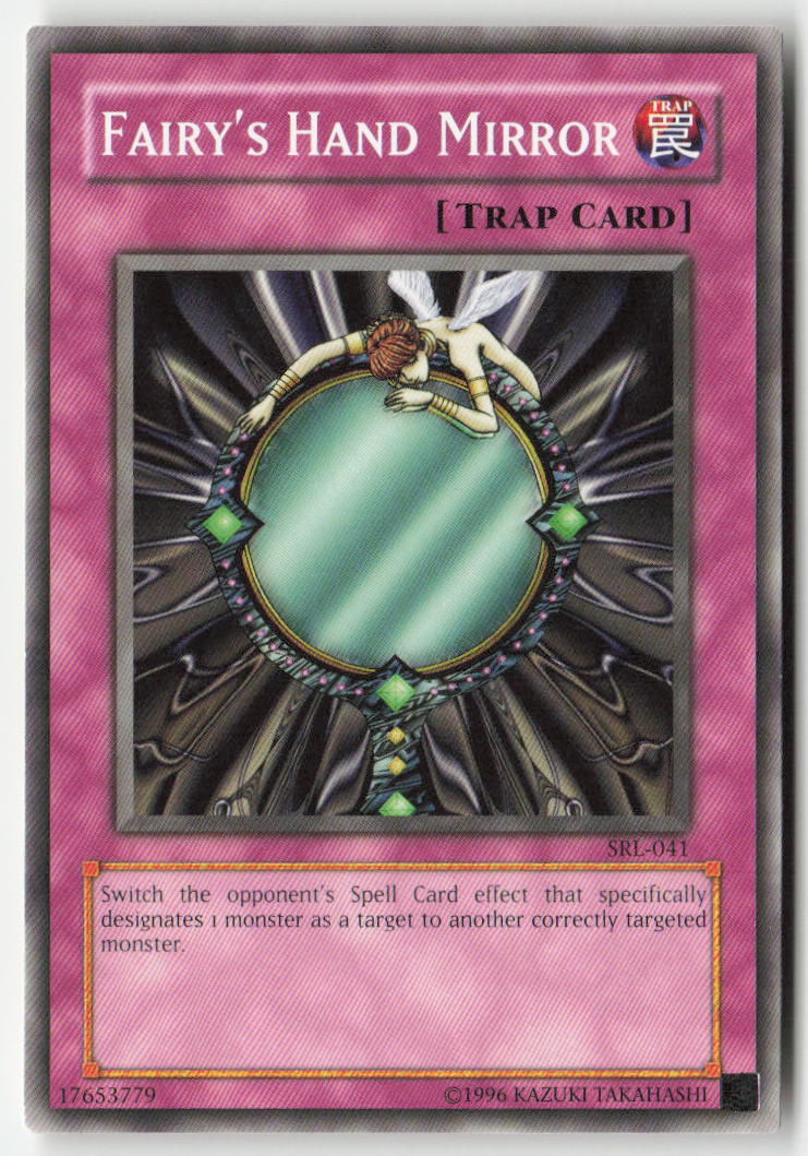 Fairy's Hand Mirror SRL-041 Unlimited Common Moderately Played, Front