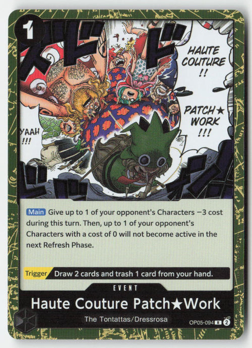 Haute Couture Patch Work OP05-094 Foil Rare Lightly Played