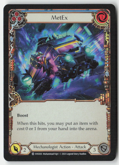 MetEx (Blue) #EVO203 - Bright Lights - Flesh and Blood - Common - Near Mint