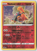 Torkoal 023/172 Reverse Holo Brilliant Stars Moderately Played