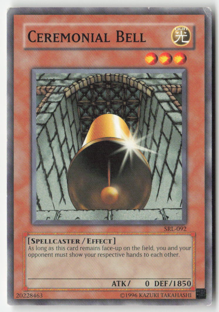 Ceremonial Bell SRL-092 Unlimited Common Moderately Played