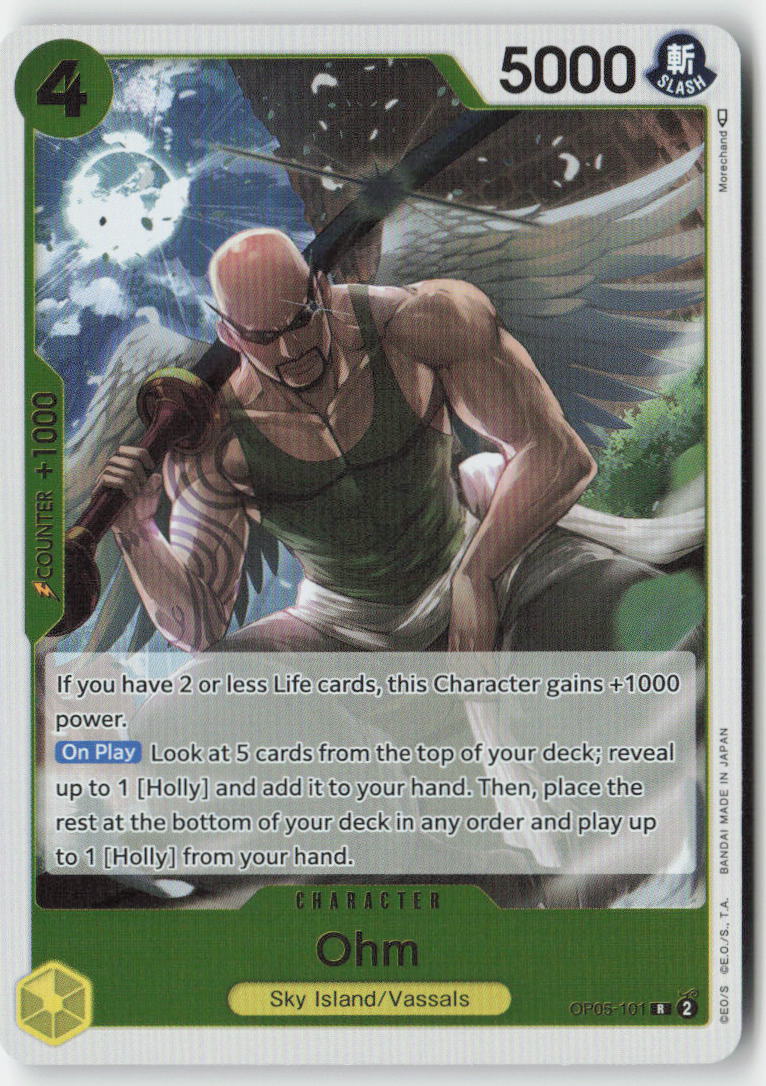 Ohm OP05-101 Foil Rare Lightly Played