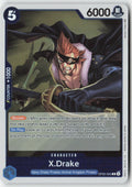 X.Drake OP05-055 Foil Rare Lightly Played