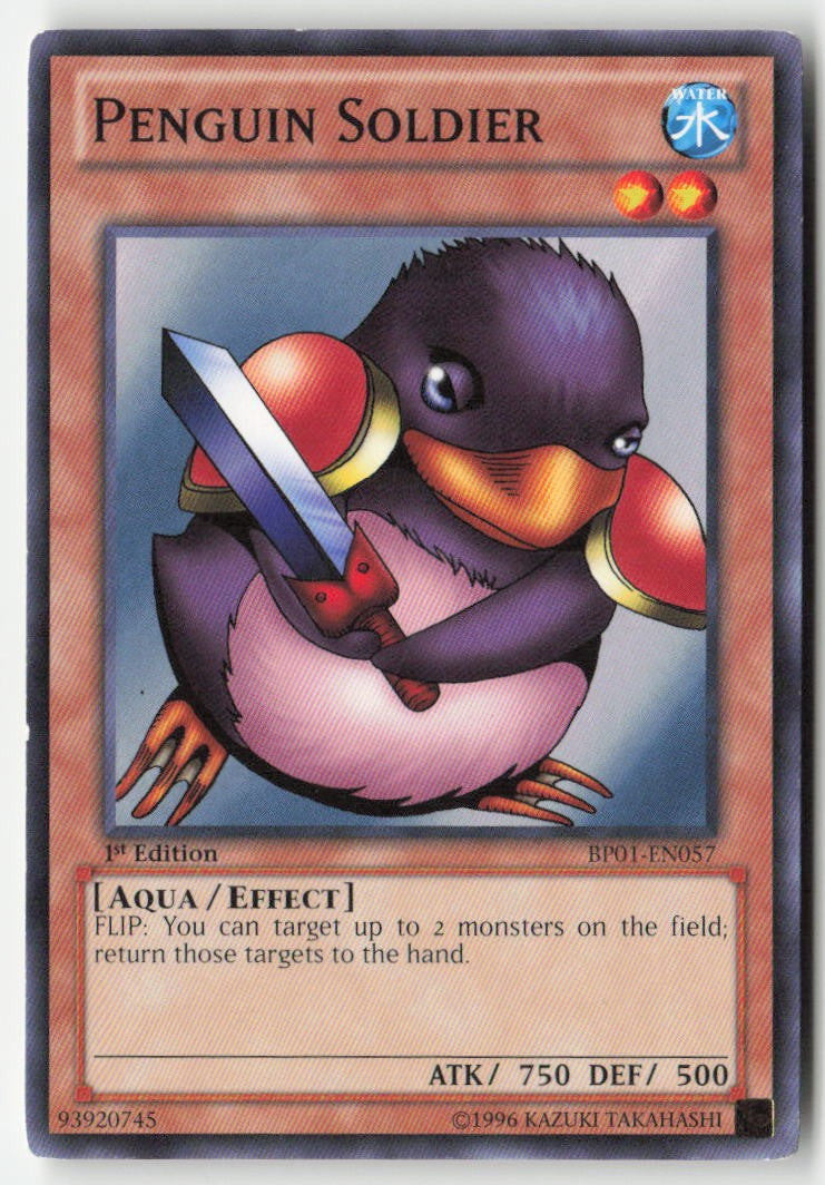 Penguin Soldier BP01-EN057 1st Edition Common Moderately Played
