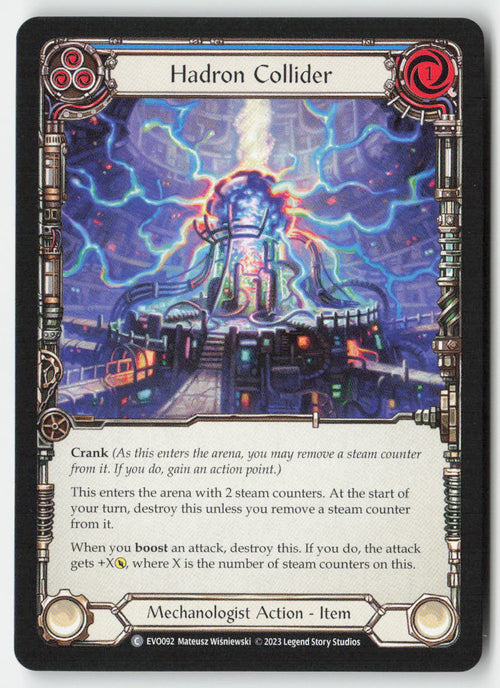 Hadron Collider (Blue) #EVO092 - Bright Lights - Flesh and Blood - Common - Near Mint