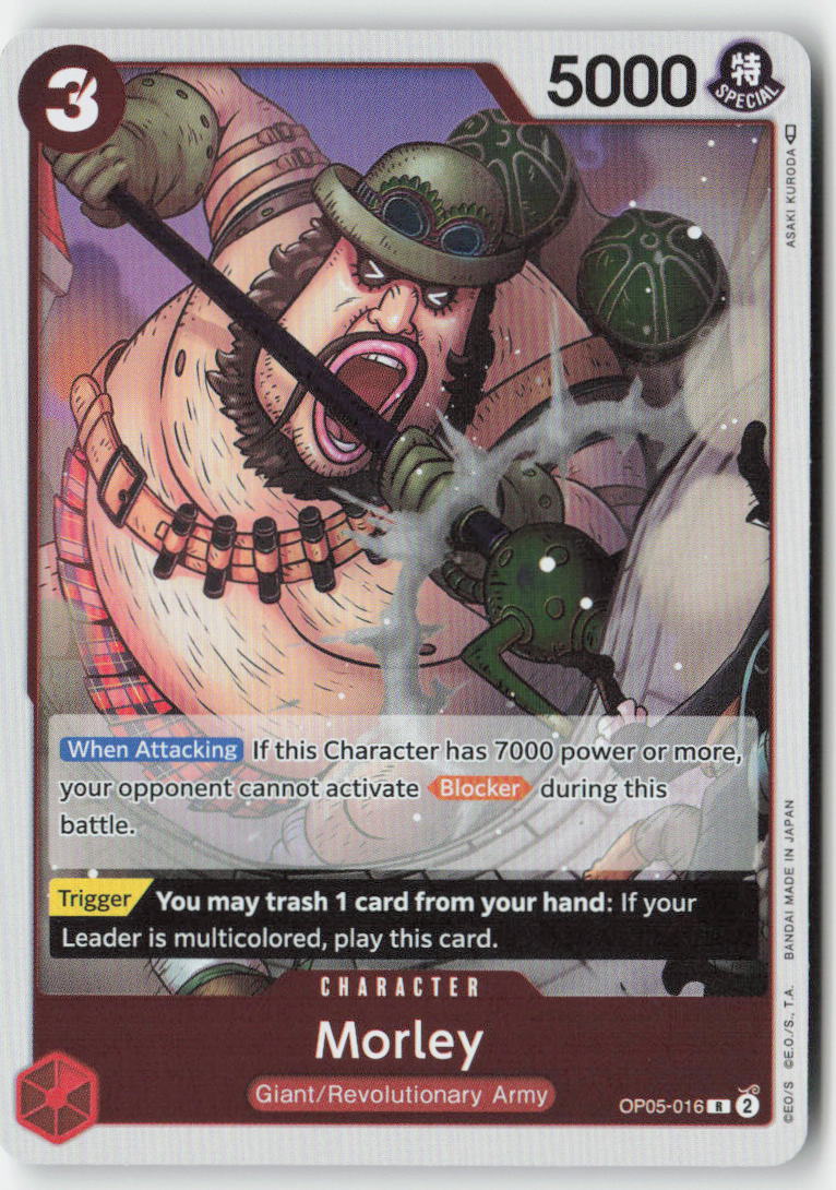 Morley OP05-016 Foil Rare Lightly Played
