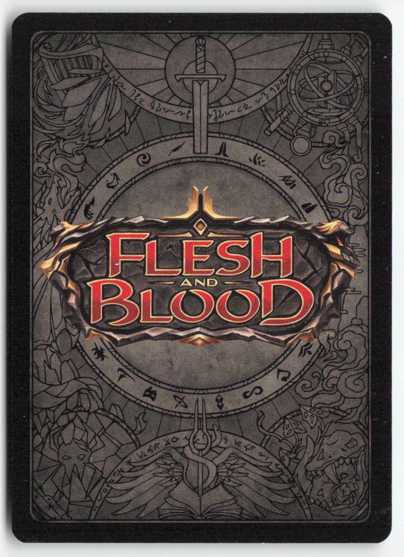 Cut the Deck (Blue) #HVY108 - Heavy Hitters - Flesh and Blood - Rare - Near Mint, Back