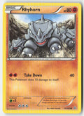 Rhyhorn 74/160 Regular Primal Clash Moderately Played