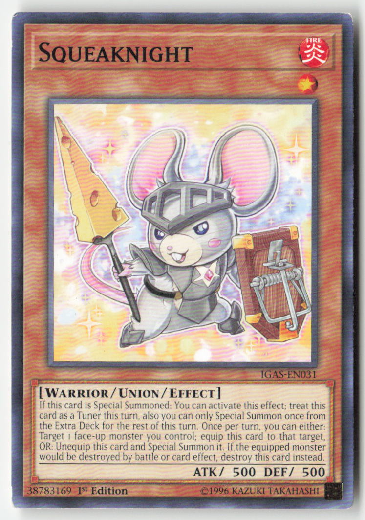 Squeaknight IGAS-EN031 1st Edition Common Moderately Played