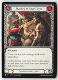 Stacked in Your Favor (Blue) #HVY070 - Heavy Hitters - Flesh and Blood - Rare - Near Mint