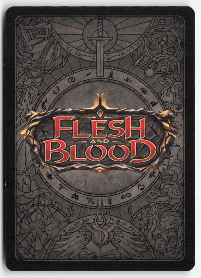 Stacked in Your Favor (Red) #HVY068 - Heavy Hitters - Flesh and Blood - Rare - Near Mint, Back