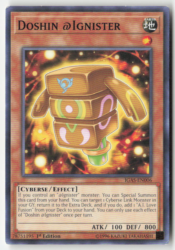 Doshin @Ignister IGAS-EN006 1st Edition Common Moderately Played