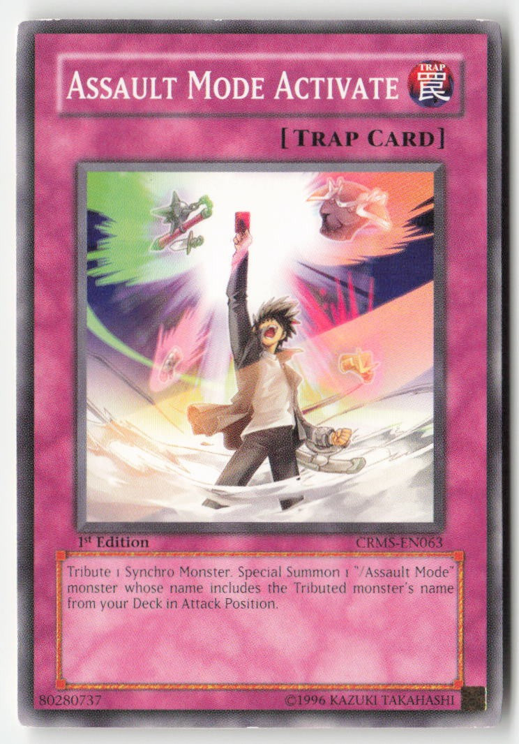 Assault Mode Activate CRMS-EN063 1st Edition Common Moderately Played