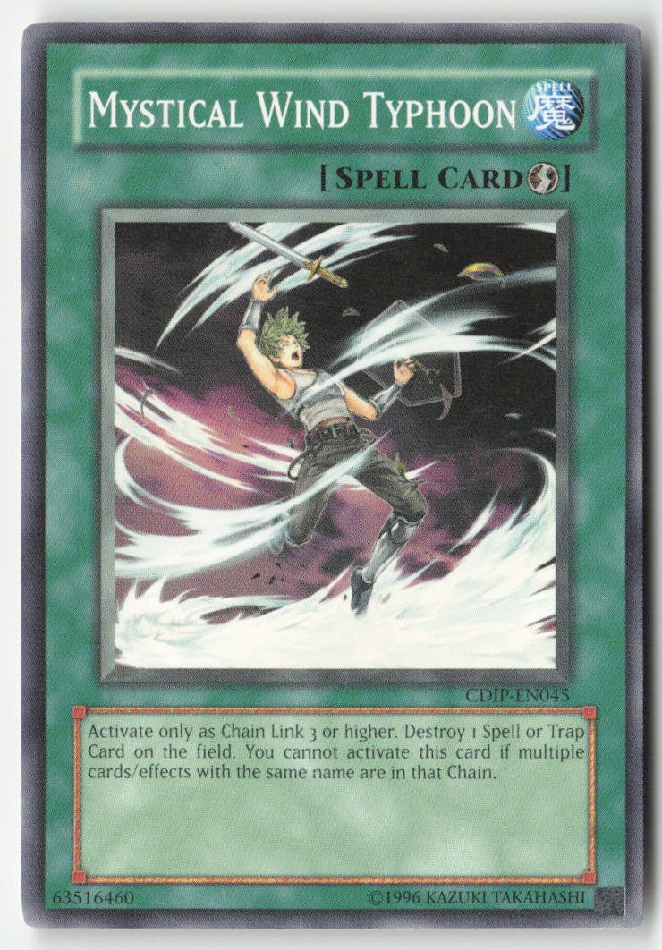 Mystical Wind Typhoon CDIP-EN045 Unlimited Common Moderately Played