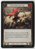 Down But Not Out (Red) #HVY213 - Heavy Hitters - Flesh and Blood - Rare - Near Mint