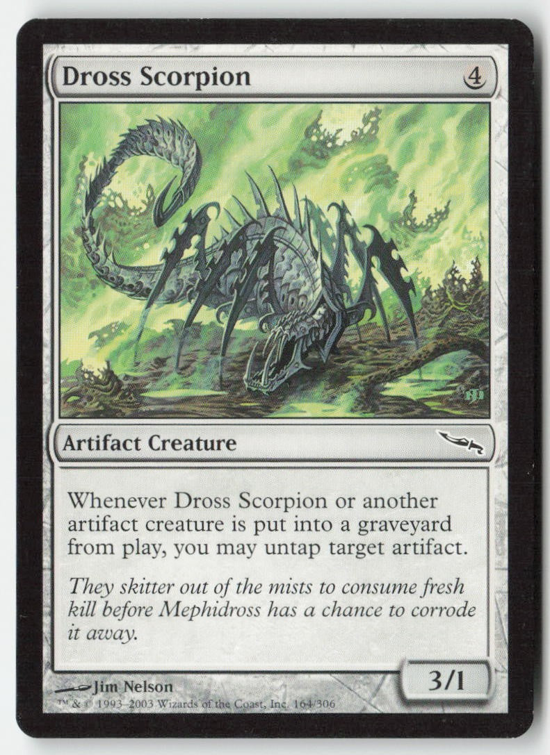 Dross Scorpion MRD 164 Common Moderately Played