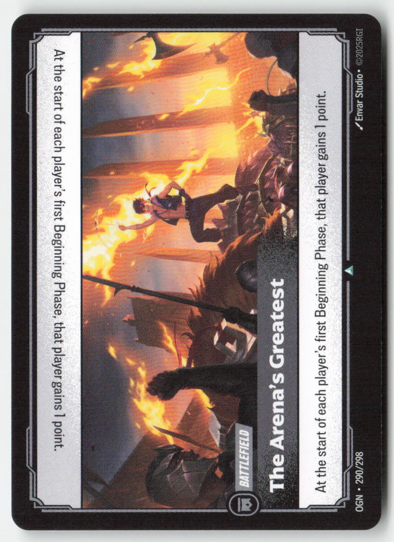 The Arena's Greatest #290/298 - Origins - Riftbound - Uncommon - Lightly Played