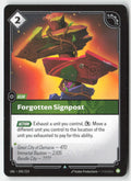 Forgotten Signpost #045/219 - Unleashed - Riftbound - Uncommon - Lightly Played
