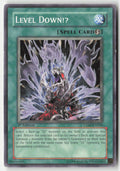 Level Down!? CDIP-EN046 1st Edition Common Moderately Played
