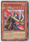 Twin-Sword Marauder CRMS-EN006 1st Edition Common Moderately Played