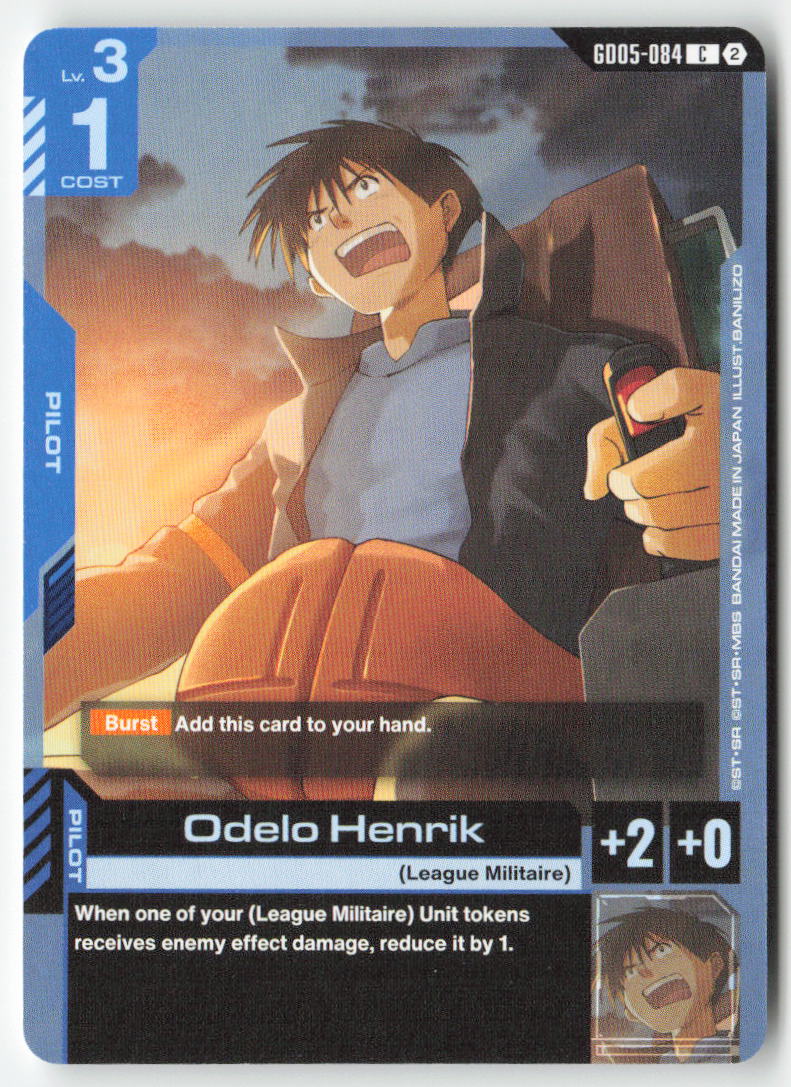 Odelo Henrik GD05-084 Common Normal Lightly Played