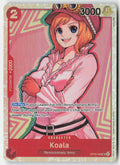 Koala OP05-006 Foil Super Rare Lightly Played