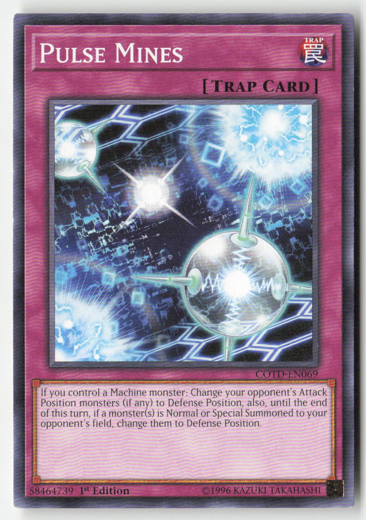 Pulse Mines COTD-EN069 1st Edition Common Moderately Played