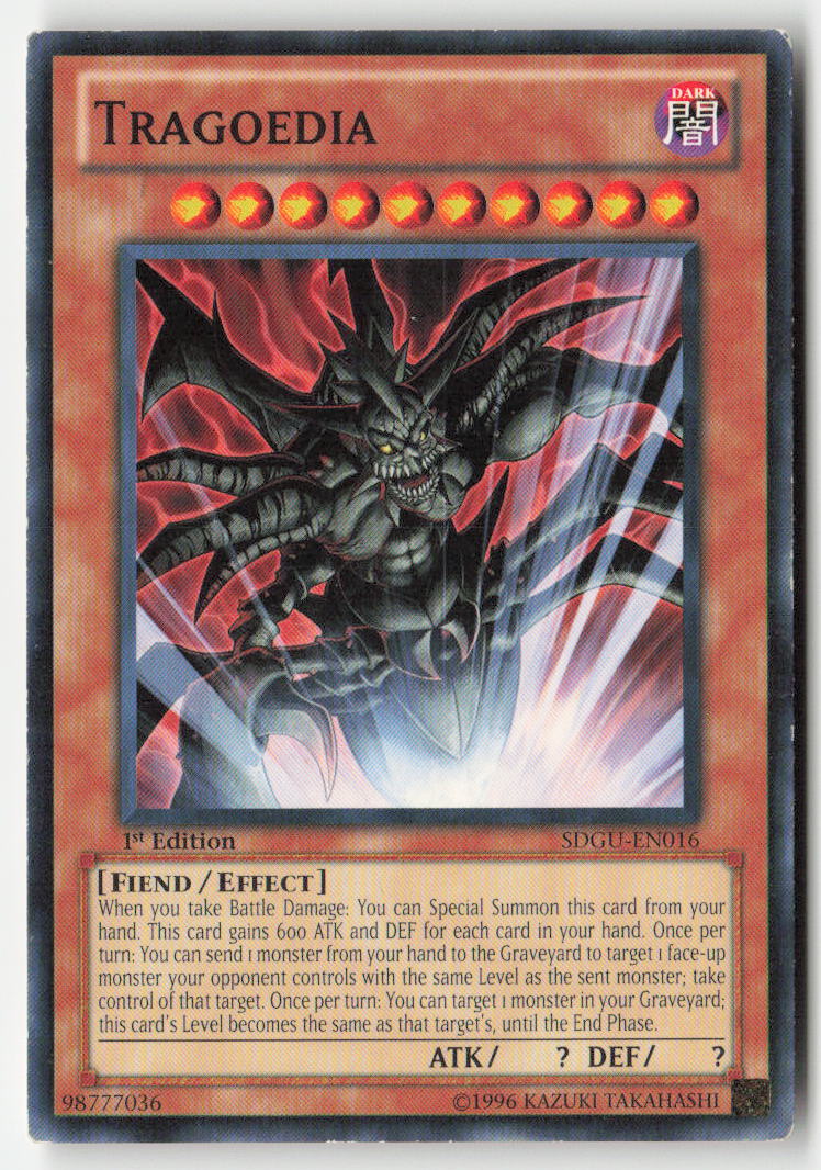 Tragoedia SDGU-EN016 1st Edition Common Moderately Played