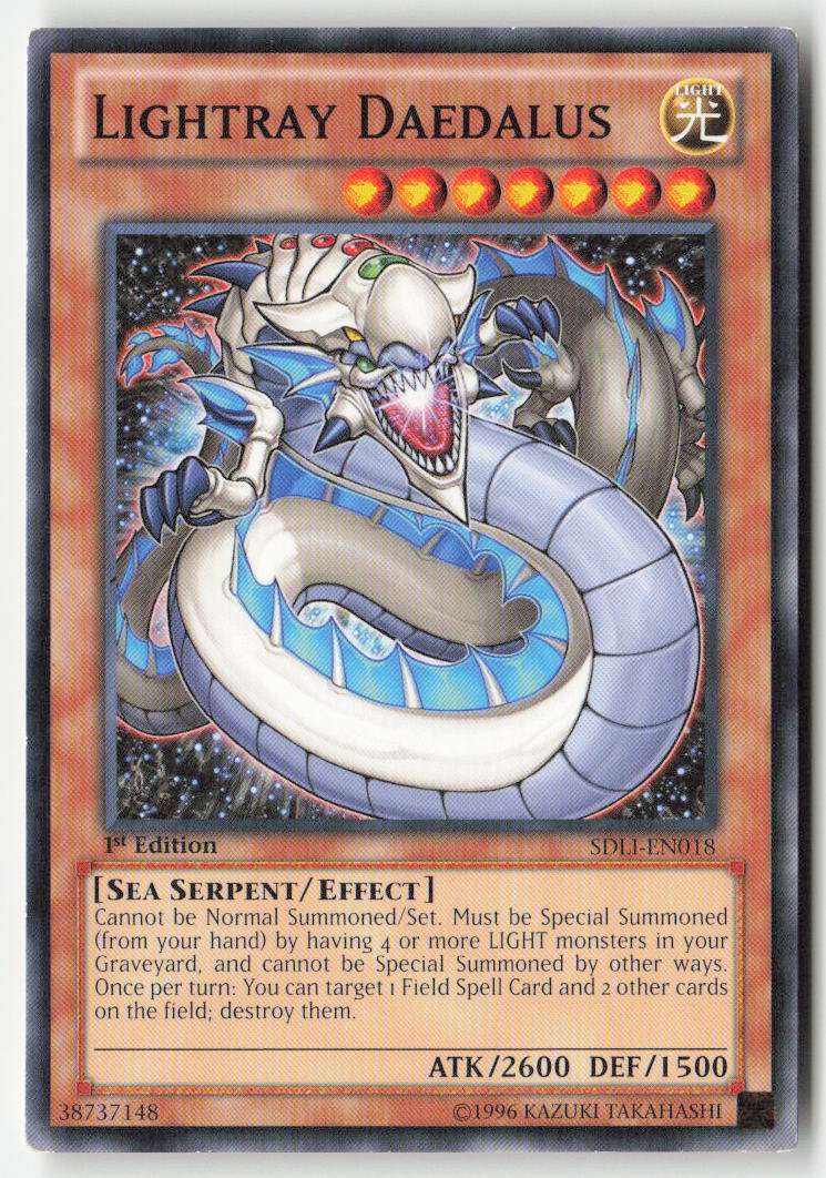 Lightray Daedalus SDLI-EN018 1st Edition Common Moderately Played