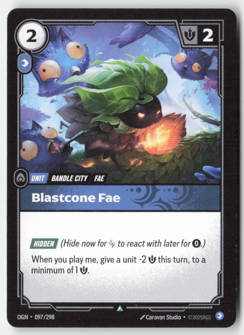 Blastcone Fae #097/298 - Origins - Riftbound - Uncommon - Lightly Played