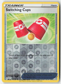 Switching Cups 162/203 Reverse Holo Evolving Skies Moderately Played