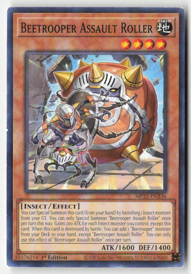Beetrooper Assault Roller MP22-EN236 1st Edition Common Moderately Played