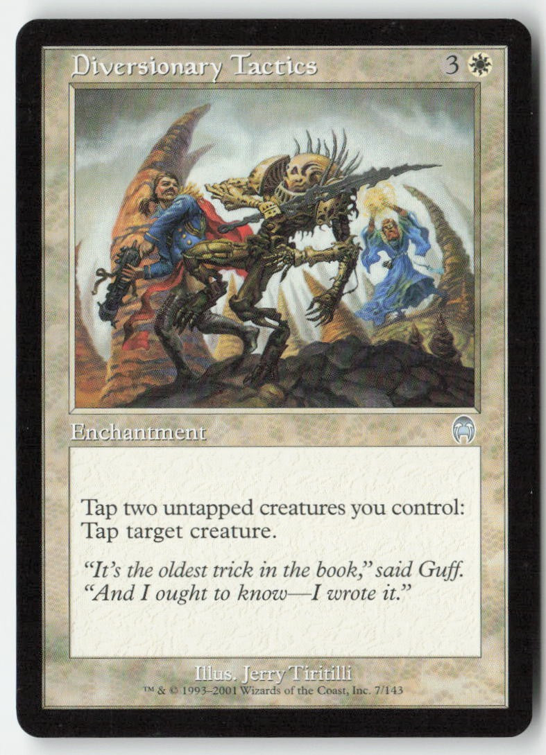 Diversionary Tactics APC 7 Uncommon Moderately Played