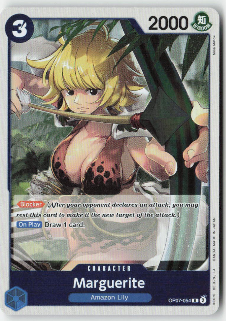 Marguerite OP07-054 Foil Rare Lightly Played