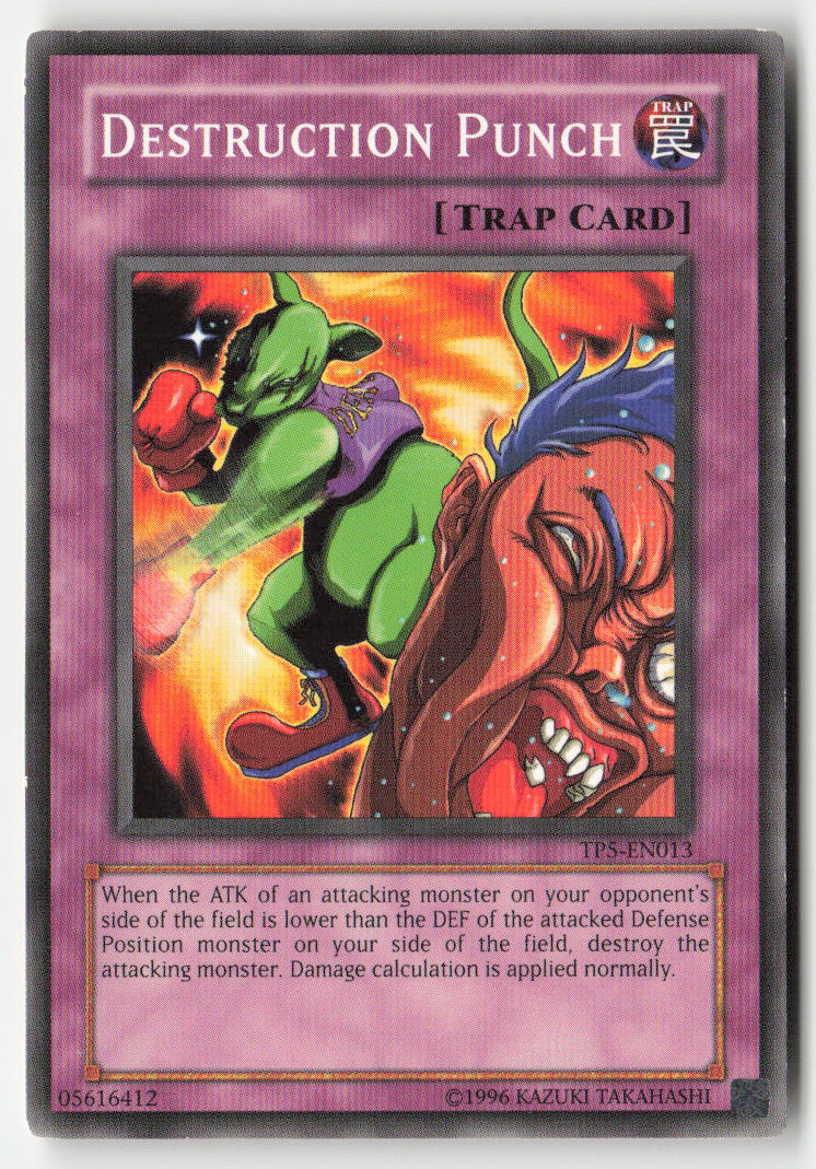 Destruction Punch TP5-EN013 Unlimited Common Moderately Played, Front