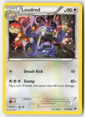Loudred 81/124 Regular Fates Collide Moderately Played