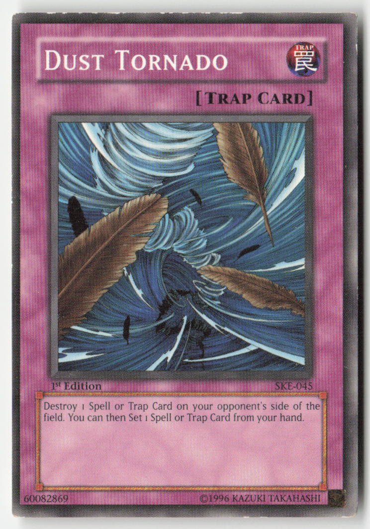 Dust Tornado SKE-045 1st Edition Common Moderately Played, Front