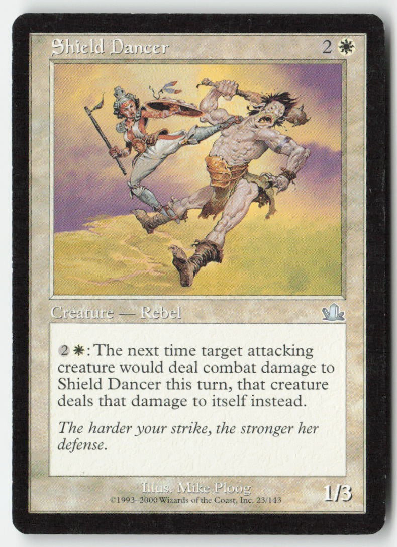 Shield Dancer PCY 23 Uncommon Moderately Played