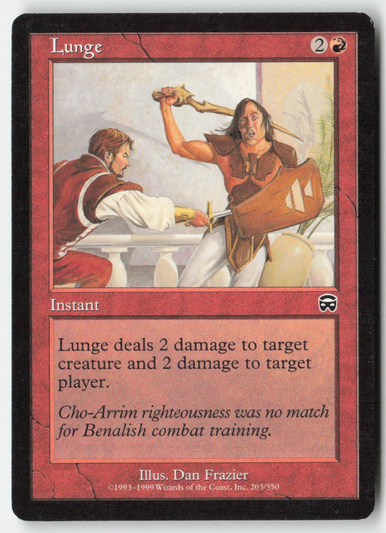 Lunge MMQ 203 Common Moderately Played, Front