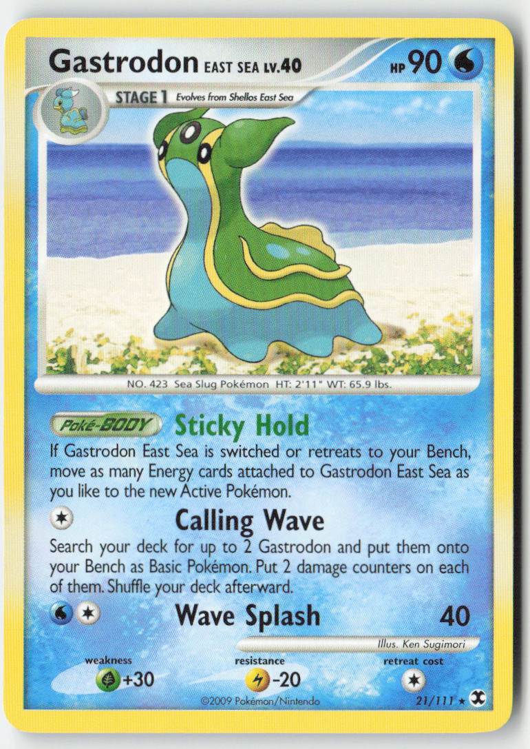 Gastrodon East Sea 21/111 Regular Rising Rivals Moderately Played