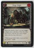 Wage Might (Yellow) #HVY150 - Heavy Hitters - Flesh and Blood - Common - Near Mint
