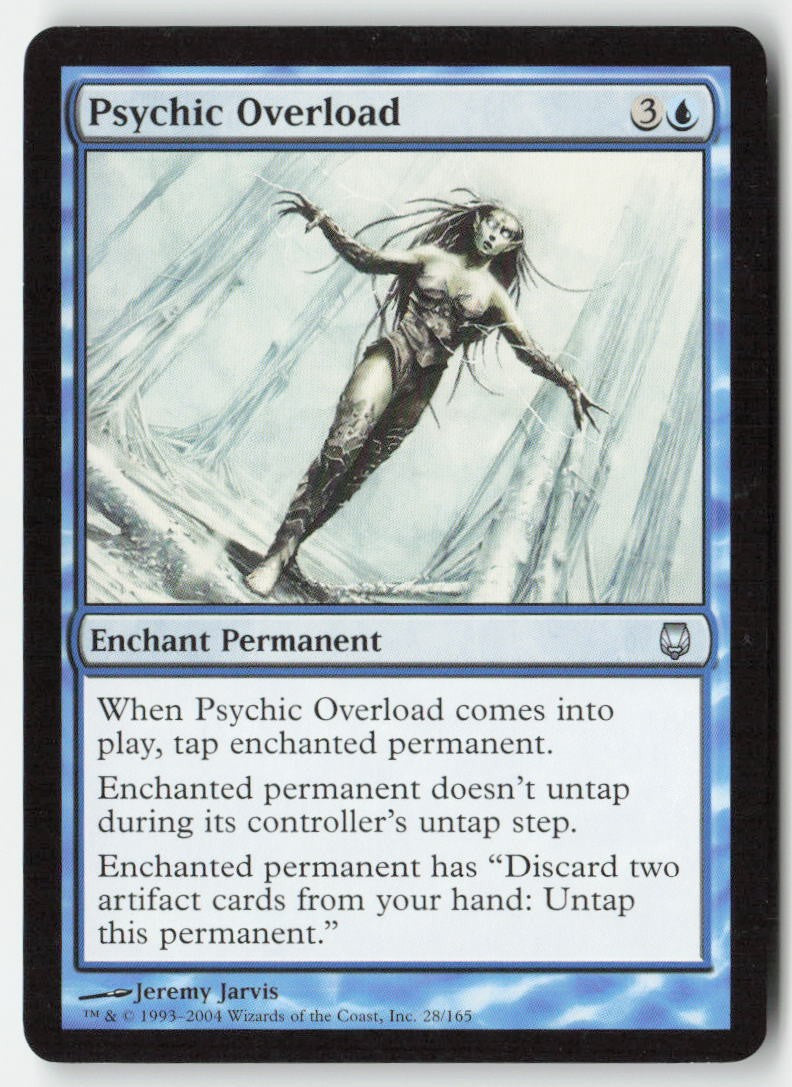 Psychic Overload DST 28 Uncommon Moderately Played
