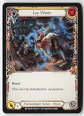 Lay Waste (Yellow) #EVO208 - Bright Lights - Flesh and Blood - Common - Near Mint