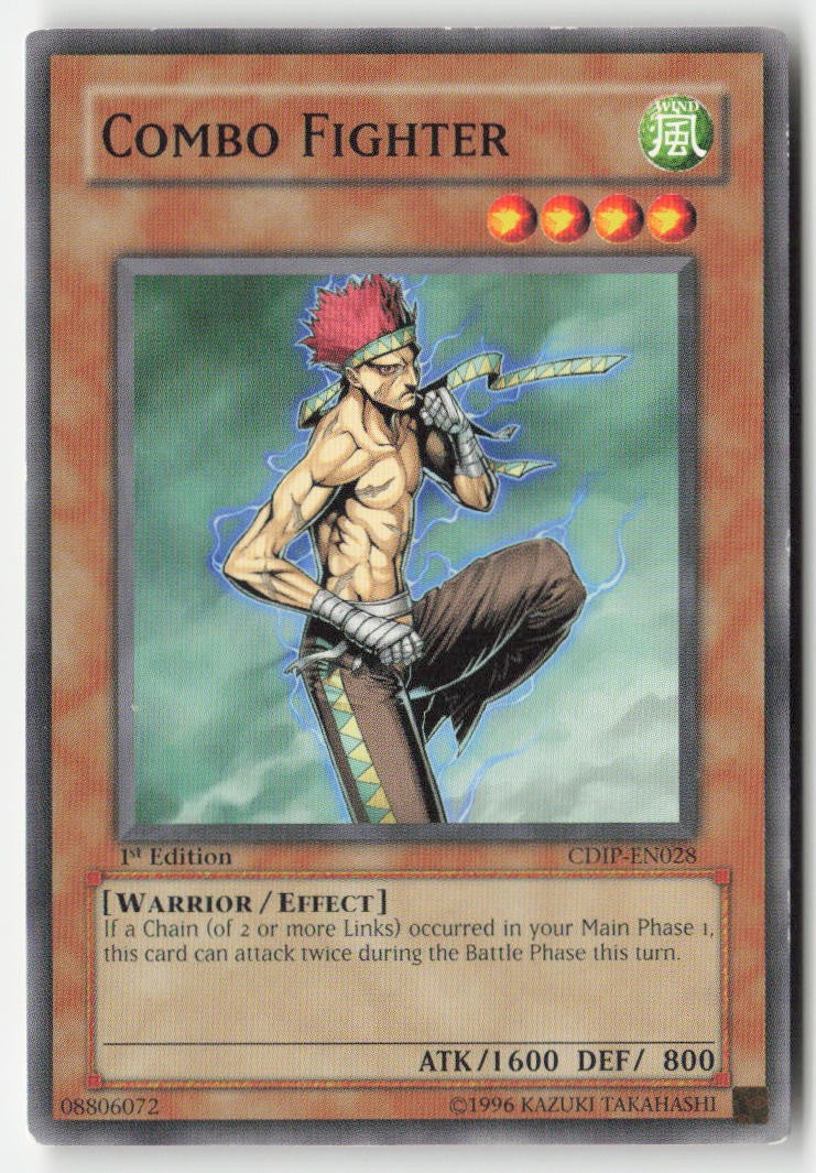 Combo Fighter CDIP-EN028 1st Edition Common Moderately Played