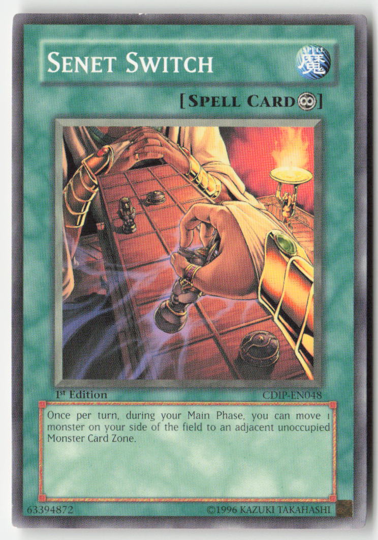 Senet Switch CDIP-EN048 1st Edition Common Moderately Played