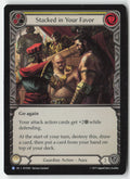 Stacked in Your Favor (Yellow) #HVY069 - Heavy Hitters - Flesh and Blood - Rare - Near Mint