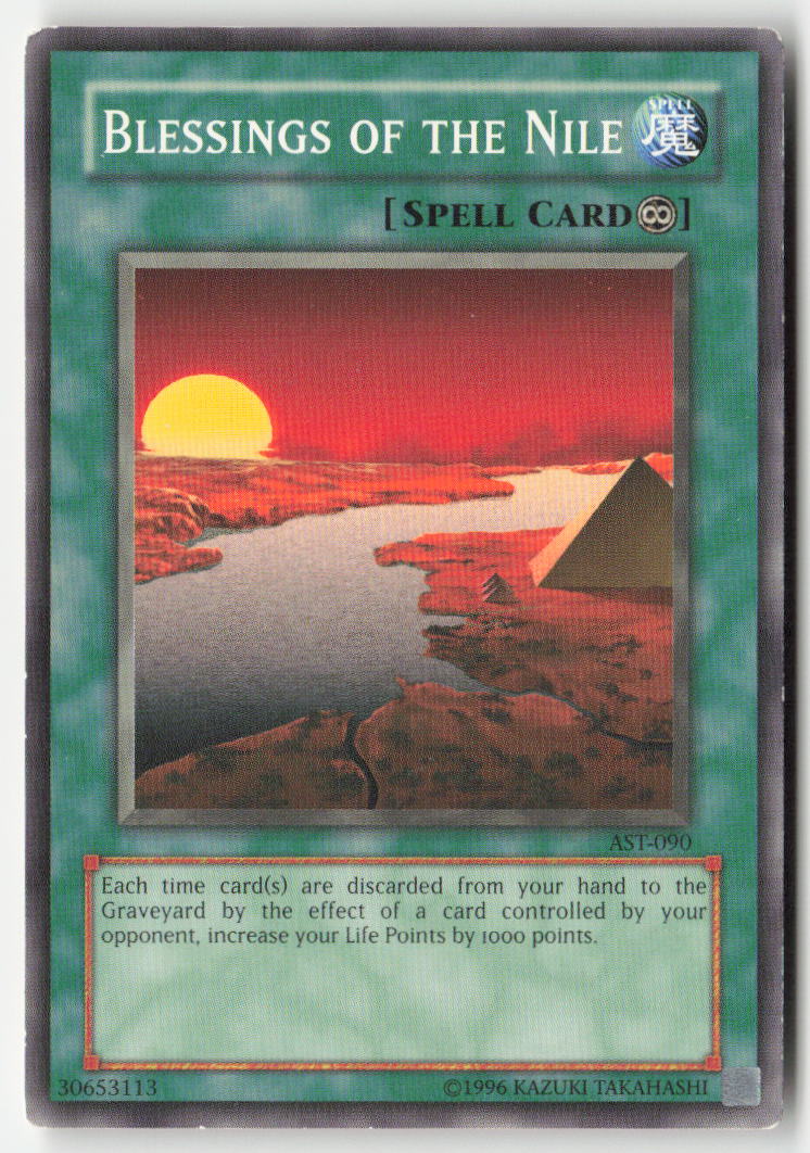 Blessings of the Nile AST-090 Unlimited Common Moderately Played
