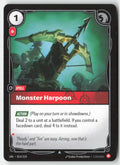 Monster Harpoon #014/219 - Unleashed - Riftbound - Uncommon - Lightly Played